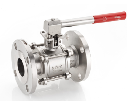 3-Piece IC Flanged End Ball Valves With ISO Mounting Pad